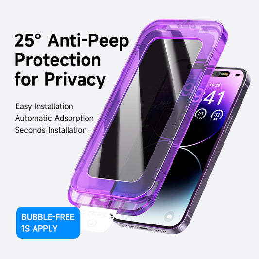 Tempered Glass Privacy Screen Protector for iPhone 14