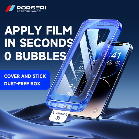 苹果系列钢化膜搭配无尘仓自动贴膜